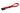 Darkside 30cm (12") Straight to Right Angle SATA Data Cable - UV Red