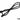 DarkSide 4-Pin 70cm (27") M/F PWM Fan Sleeved Cable - Jet Black