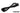 DarkSide 4-pin MOLEX HSL Extension Single Braid Cable (40cm) - Jet Black