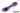 DarkSide 4-pin MOLEX HSL Extension Single Braid Cable(40cm) - Purple