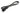 DarkSide 45cm (18") SATA 2.0/3.0 7P 180° to 90° Cable with Latch - Graphite Metallic