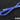 Darkside 45cm (18") SATA Data Cable - Dark Blue UV