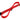 Darkside 45cm (18") SATA Data Cable - Red UV
