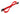 Darkside 45cm (18") SATA Data Cable - Red UV