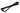 Darkside 45cm (18") Straight to Right Angle SATA Data Cable - Black