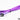 Darkside 60cm (24″) SATA 2.0/3.0 7P 180° to 90° cable with latch – Purple