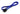 Darkside 60cm (24") SATA Data Cable - Dark Blue UV