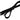 Darkside 60cm (24") Straight to Right Angle SATA Data Cable - Black