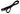 Darkside 60cm (24") Straight to Right Angle SATA Data Cable - Black