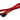 Darkside 60cm (24") Straight to Right Angle SATA Data Cable - UV Red