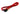Darkside 60cm (24") Straight to Right Angle SATA Data Cable - UV Red