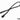 DarkSide RGB Extension Cable M/F - 12" (30cm) - Black