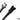 DarkSide RGB Extension Cable M/F - 19.5" (50cm) - BlackDS-0503-D