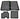 DEMCiflex Magnetic Fan Dust Filter - Custom 4 Piece Set for CM HAF922