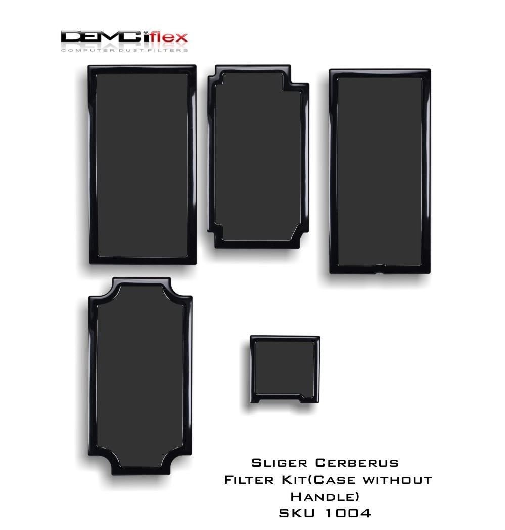 DEMCiflex Magnetic Fan Dust Filter - Sliger Cerberus Filter Kit (Case without Handle)