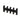 E22 Cable Comb 5 - Pack - 8 Slot - BlackCM-208-E2-D