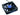 E22 Fan Stickers - 30mm - Blue (4 Pack)E22-STICKER-30-BL-D