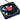 E22 Fan Stickers - 30mm - Red (4 Pack)E22-STICKER-30-RD-D