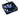 E22 Fan Stickers - 37mm - Blue (4 Pack)E22-STICKER-37-BL-D