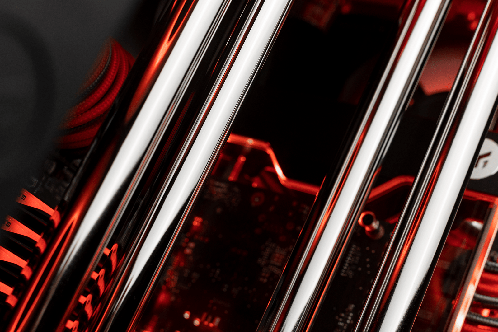 EK-Loop Metal Tube 14mm 0.5m - Nickel (2pcs) - Thumbnail 5