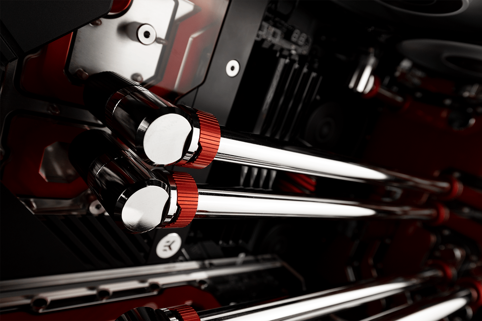 EK-Loop Metal Tube 14mm 0.5m - Nickel (2pcs) - Thumbnail 4