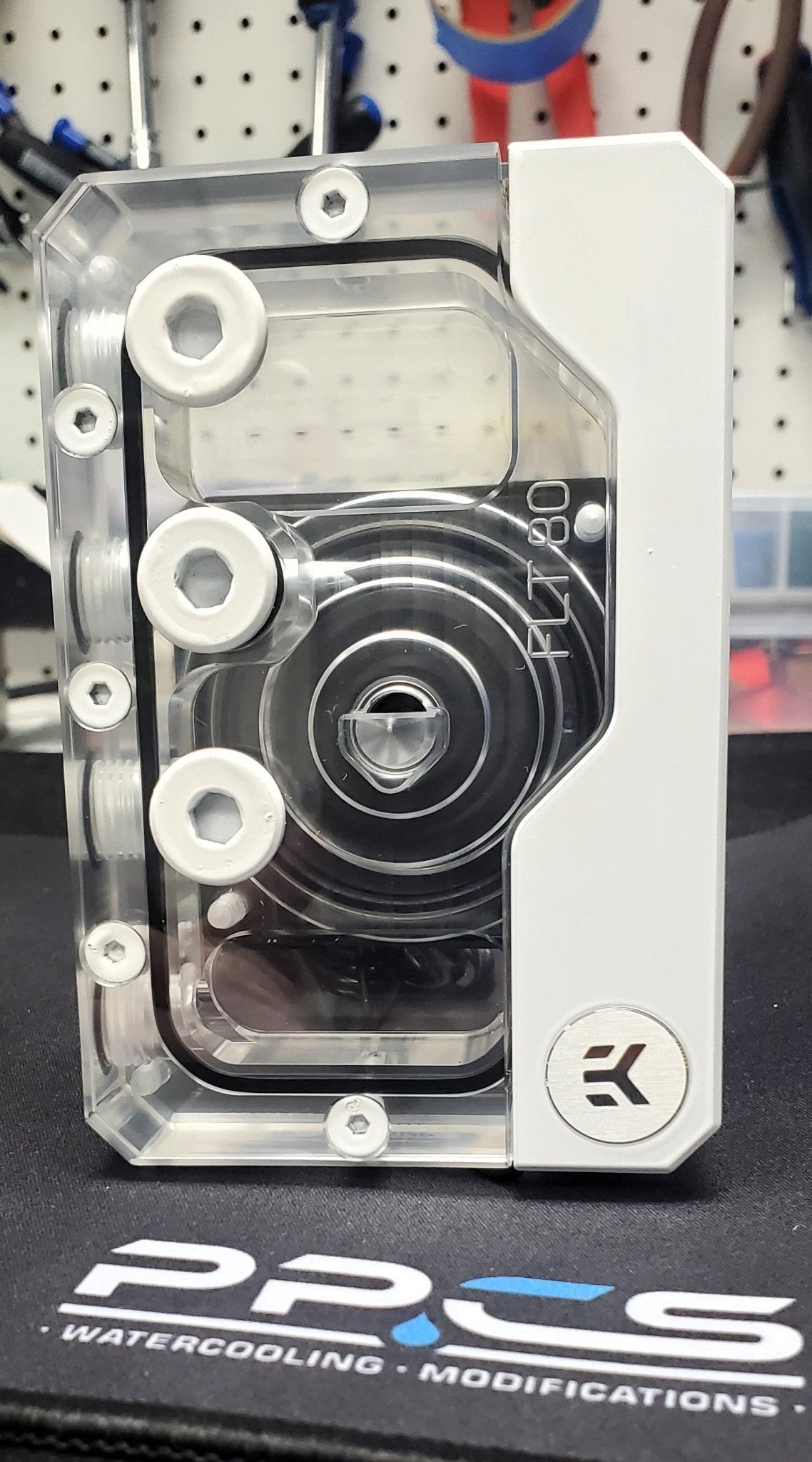 EK-Quantum Kinetic FLT 360 Accent - Silver - Thumbnail 4