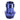 Enzotech 13mm (1/2") HF-G1/4-12 Barbed Fitting G1/4 with O-Ring High-Flow - Blue