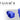 Enzotech 90 Degree Rotary Fitting G 1/4 Thread - Male to Female - Blue