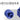 Enzotech Compression Fitting G 1/4 Thread - for 1/2" ID and 3/4" OD Tubing - Blue