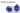 Enzotech Compression Fitting G 1/4 Thread - for 1/2" ID and 3/4" OD Tubing - Blue