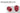 Enzotech Compression Fitting G 1/4 Thread - for 3/8" ID and 1/2" OD Tubing - Red