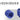 Enzotech Compression Fitting G 1/4 Thread - for 3/8" ID and 5/8" OD Tubing - Blue