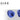 Enzotech Male to Male G 1/4 Threaded Coupler - Blue