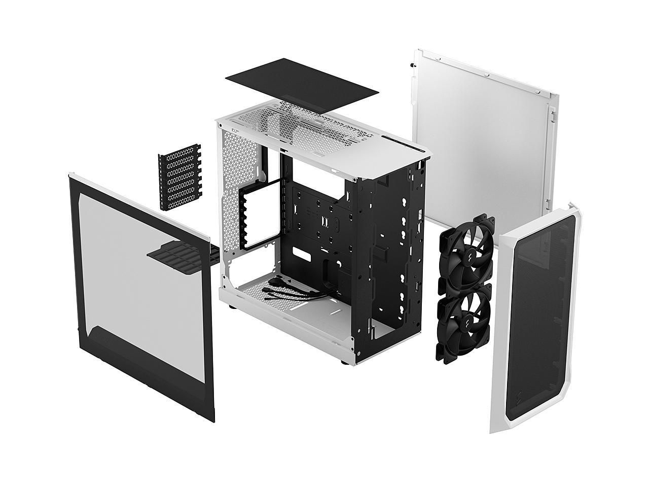 Fractal Design Focus 2 ATX Mid-Tower Computer Case - Thumbnail 5