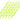 FrozenQ NovaCore Rails - Flourescent Green