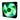 Gelid Solutions WING 12 PL Silent 120mm PWM Fan with Green Blades & White LED's