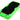 Black Ice Nemesis Radiators - Custom Painted - Grabber Green