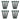 Hardware Labs 480/560 GTR M4 x 43MM Mounting Screws -16 pack