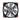 In - Win Aurora Addressable RGB Case Fan Kit (3 Pack) - Black/RedAURORAFAN-3PK-BR