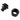 Koolance Fitting Single, Compression for 06mm x 10mm (1/4in x 3/8in), G 1/4 BSPP - BlackFIT-V06X10-BK