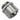 Koolance Fitting Single, Compression for 06mm x 10mm (1/4in x 3/8in), G 1/4 BSPP