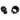 Koolance Fitting Single, Compression for 10mm x 13mm (3/8in x 1/2in) *Black*, G 1/4 BSPPFIT-V10X13-BK