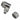 Koolance Fitting Single, Swivel Angled for 06mm x 10mm (1/4in x 3/8in) G 1/4 BSPPFIT-L06X10