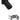 Koolance Nozzle Single, Black G1/4 Barb [10mm, 3/8