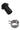 Koolance Nozzle Single, Black G1/4 Barb [10mm, 3/8