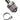 Koolance Nozzle Single, Panel Mount [For ID: 06mm (1/4