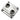 Koolance PLT - UN25F Cold Plate, 25mm x 25mm (0.98in x 0.98in)PLT-UN25F