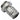 Koolance QD1H Female Quick Disconnect No-Spill Coupling, Male Threaded, G 1/4 BSPP
