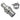 Koolance QD3 Male Quick Disconnect No-Spill Coupling, Panel Barb for ID 13mm (1/2in)