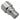 Koolance QD3 Quick Disconnect No-Spill Coupling, Male Compression 13 x 19mm (1/2 x 3/4in)